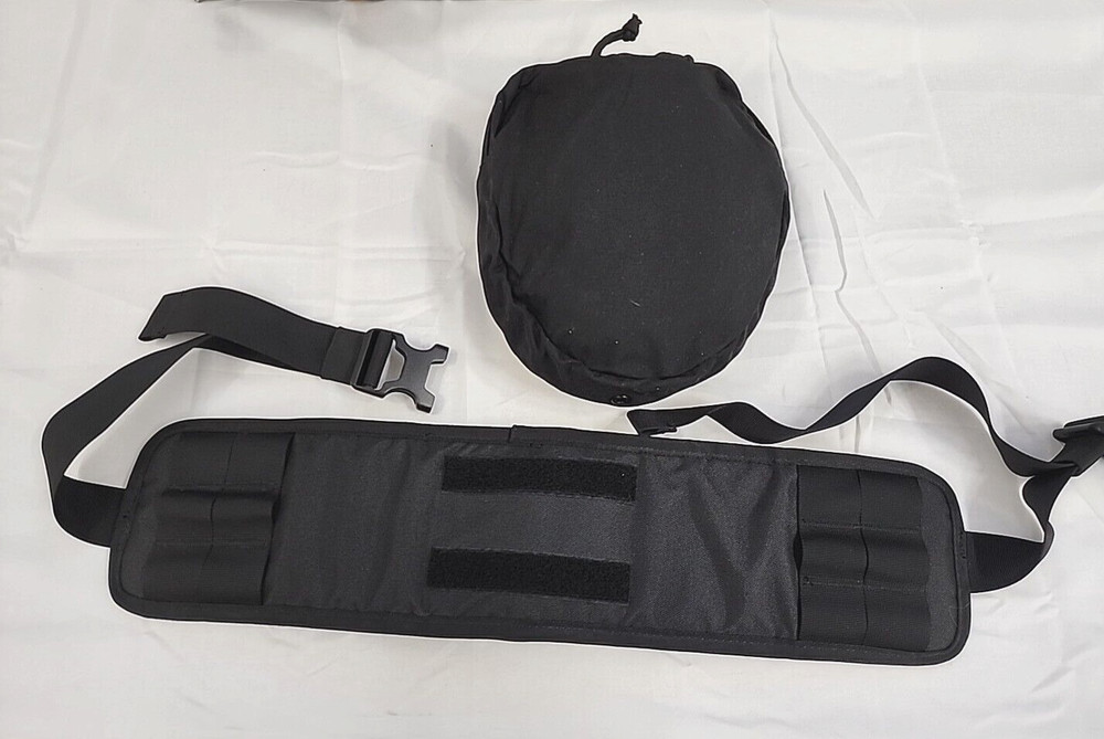 Utility/GP Pouch + 21" Back Brace Black