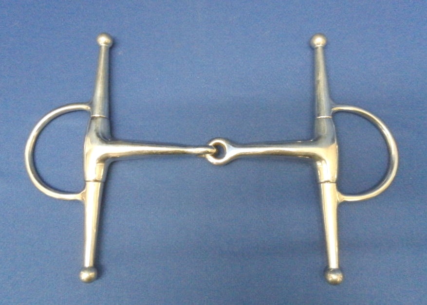 JP Korsteel Full cheek Eggbutt Snaffle Bit 5 inch