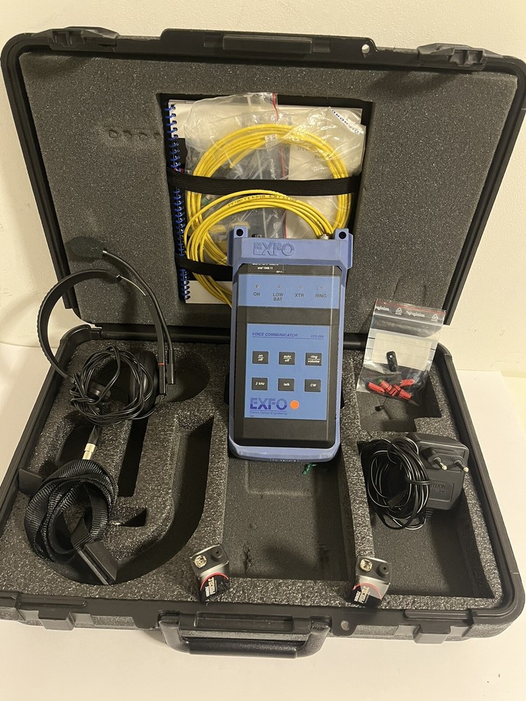 Exfo VCS-20A Fiber Voice Communicator Test Set