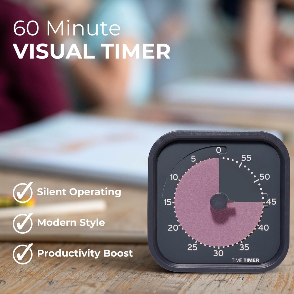 MOD Home - Metallic Series - Individual Sized 60 Minute Visual Countdown Time...