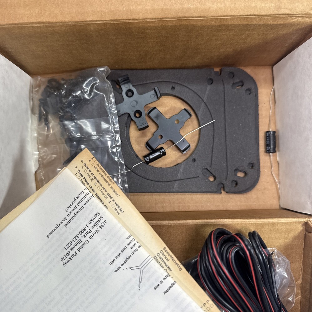 Phase Linear PT75 Old School Car Audio Component Tweeter System 087-20480 NOS