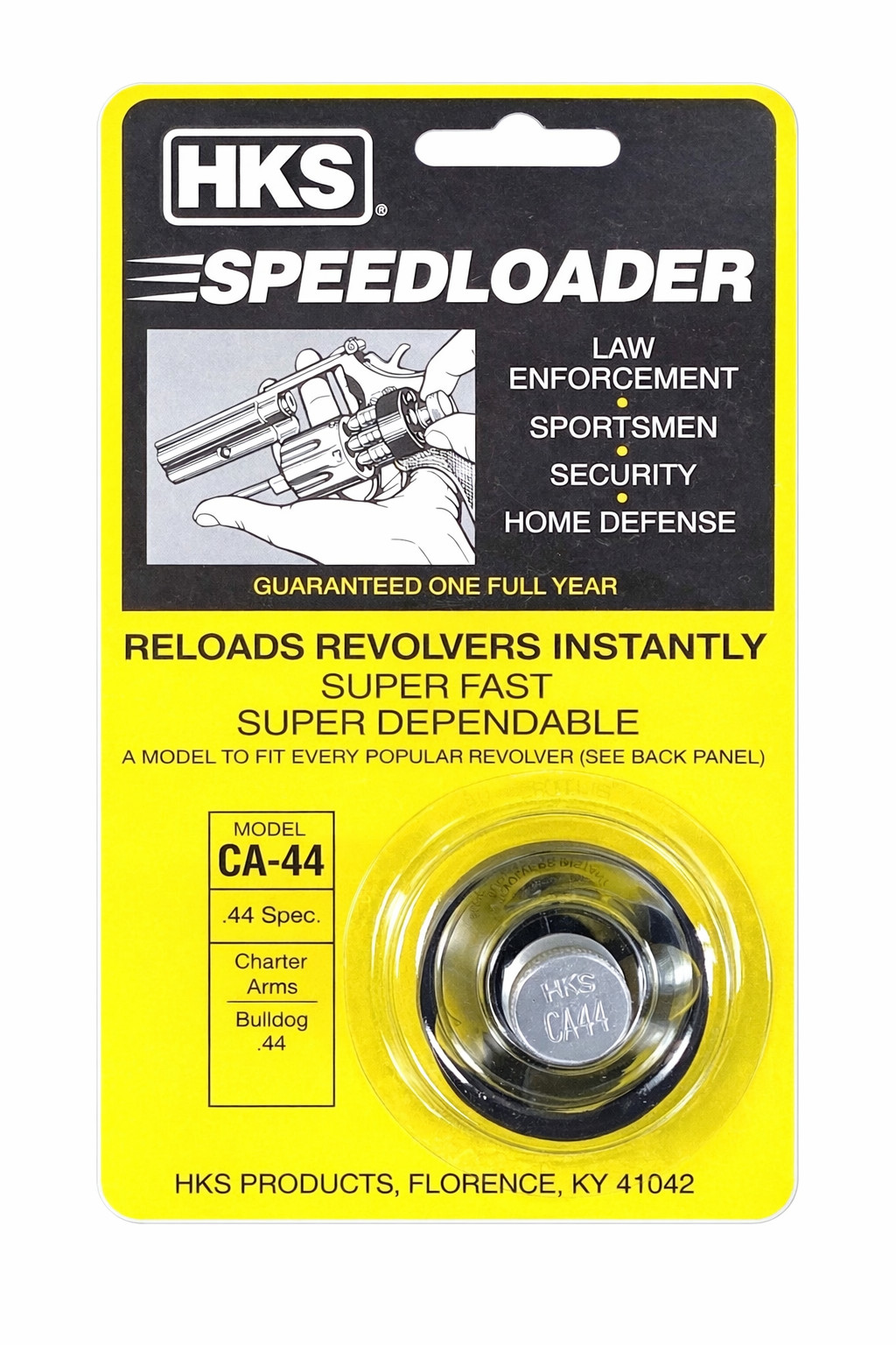 2PK HKS CA-44 Speedloader 5 Shot 44 Special Charter Arm Rossi Taurus 450 S&W 696