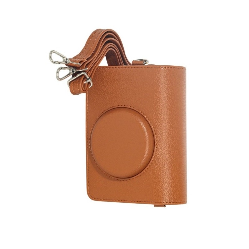 Shockproof PU Protective Case Camera Storage Cover Leather Texture for Camera