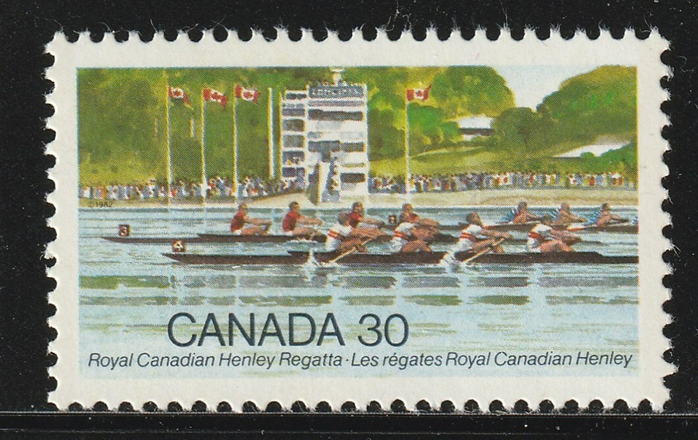Canada #968, Rowing Competition, MNH 1982