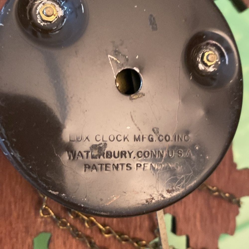 Rustic Brown Cuckoo Clock by Lux Co