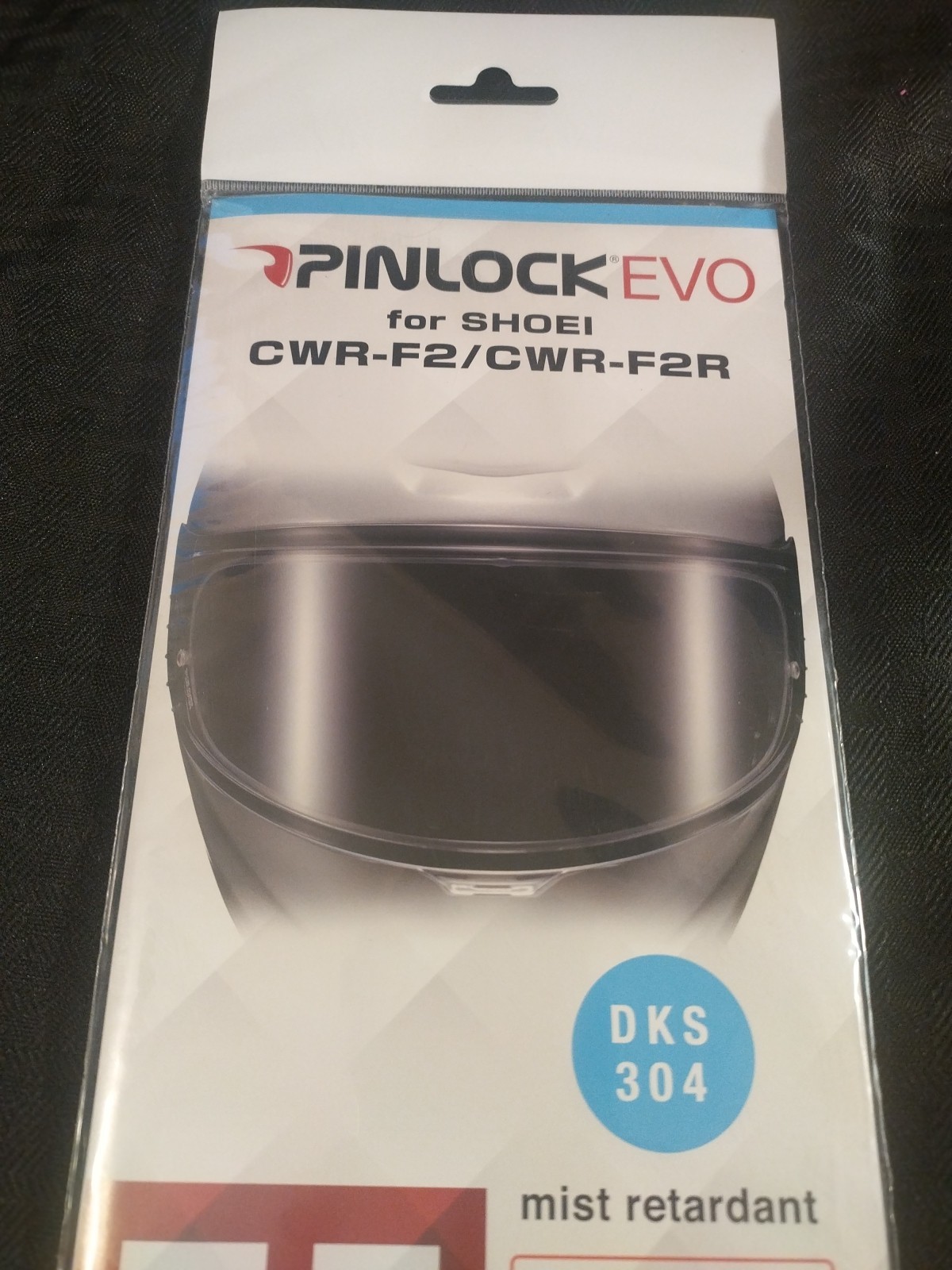 Shoei Pinlock EVO DKS304 Insert CWR-F2 CWR-F2R Anti Fog Mist Retardant