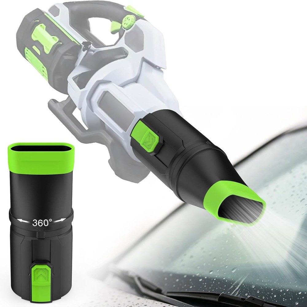 Efficient 360° Adjustable Car Drying Nozzle for EGO Leaf Blower Models 530-765