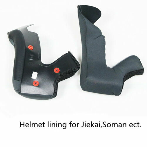 Motorcycle Helmet Inner Pad Fully Removable & Washable Lining