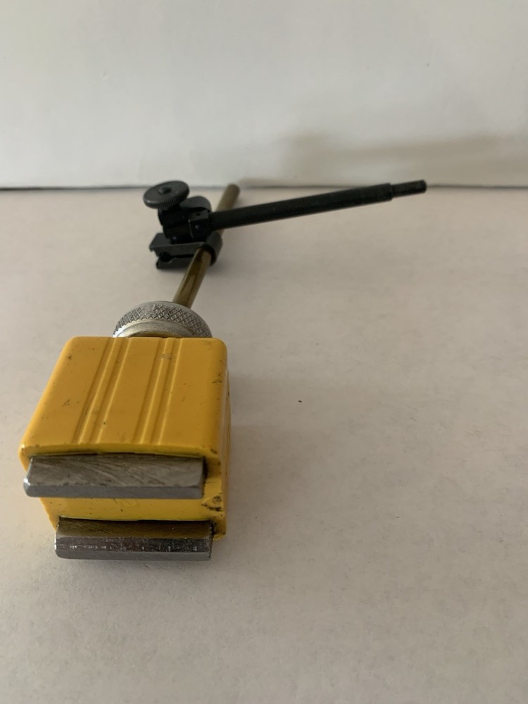 Enco Tiny Titan Base Indicator Mini Magnetic Base With Indicator Arm USA.