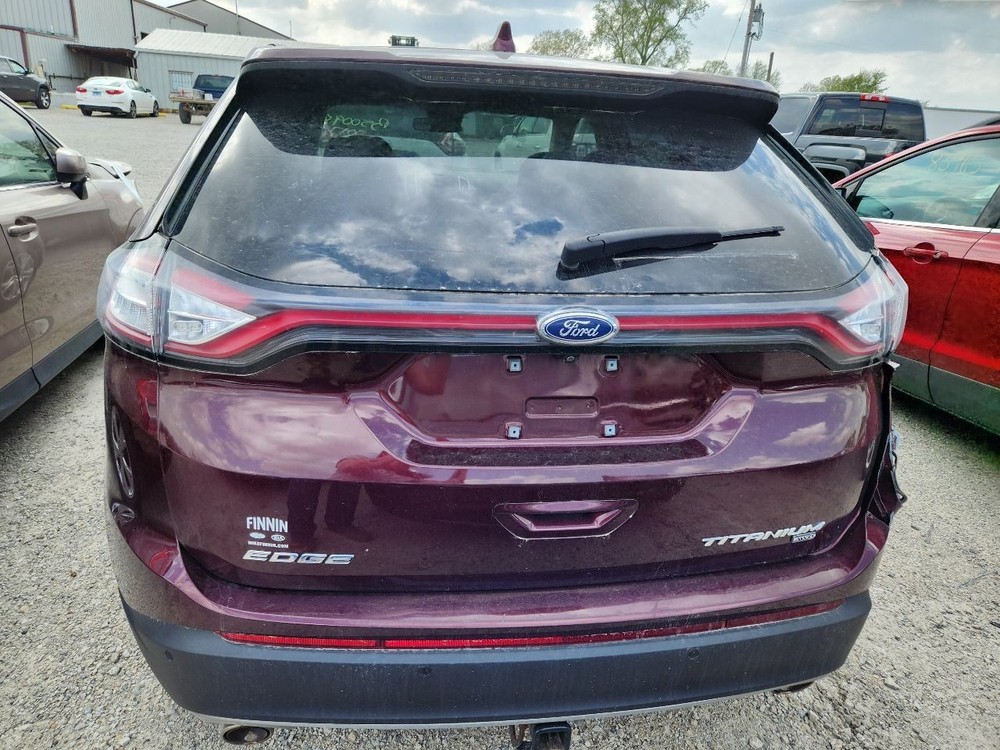 2017-2018 Ford Edge Control Panel 8.0" Screen Opening w/Heated, Cooled Seat