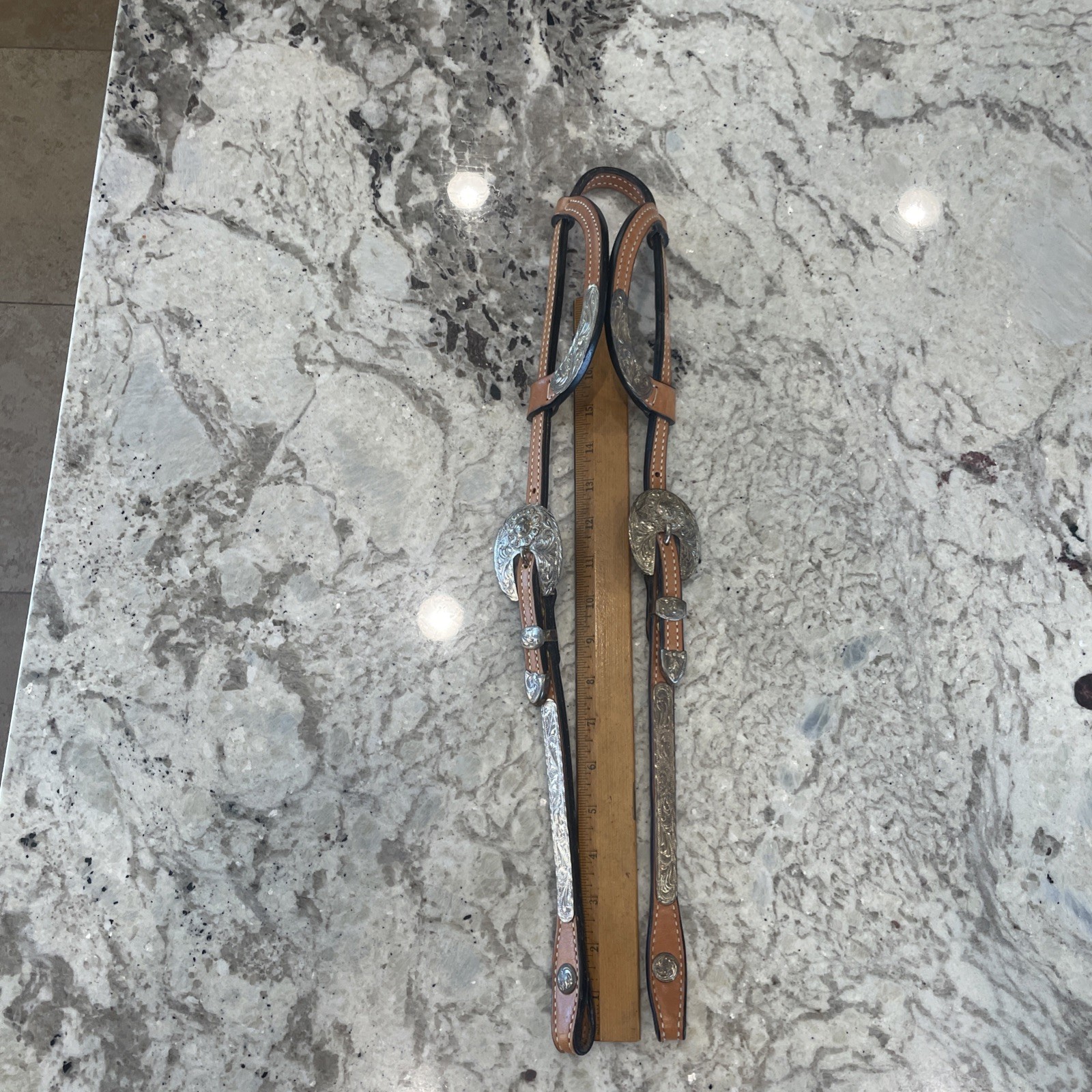 Dale Chavez Show Headstall Double Ear