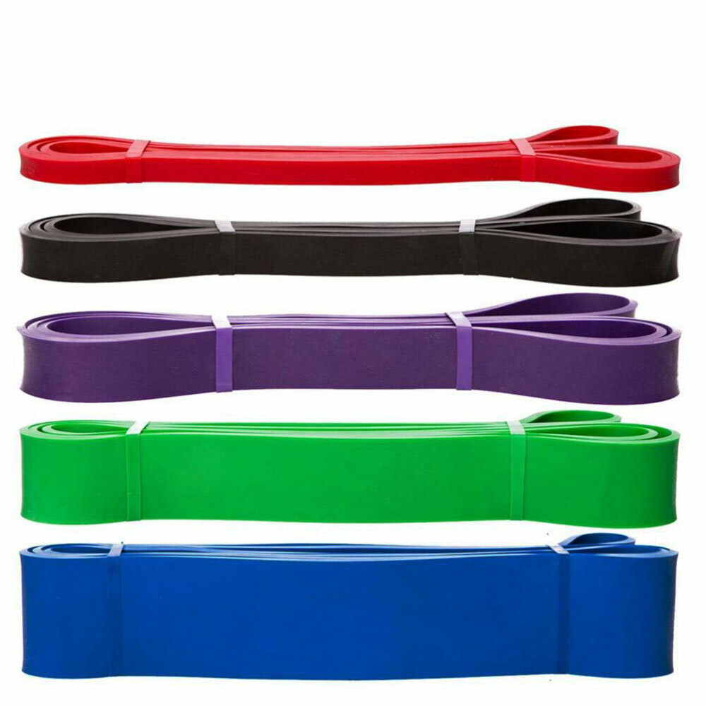Heavy Duty Exercise Bands Latex Resistance Fitness GYM Powerlifting Assist Band