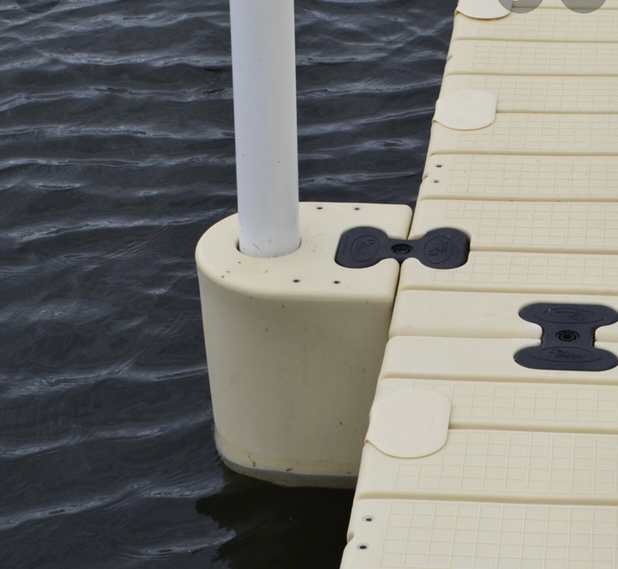 EZ dock pipe bracket