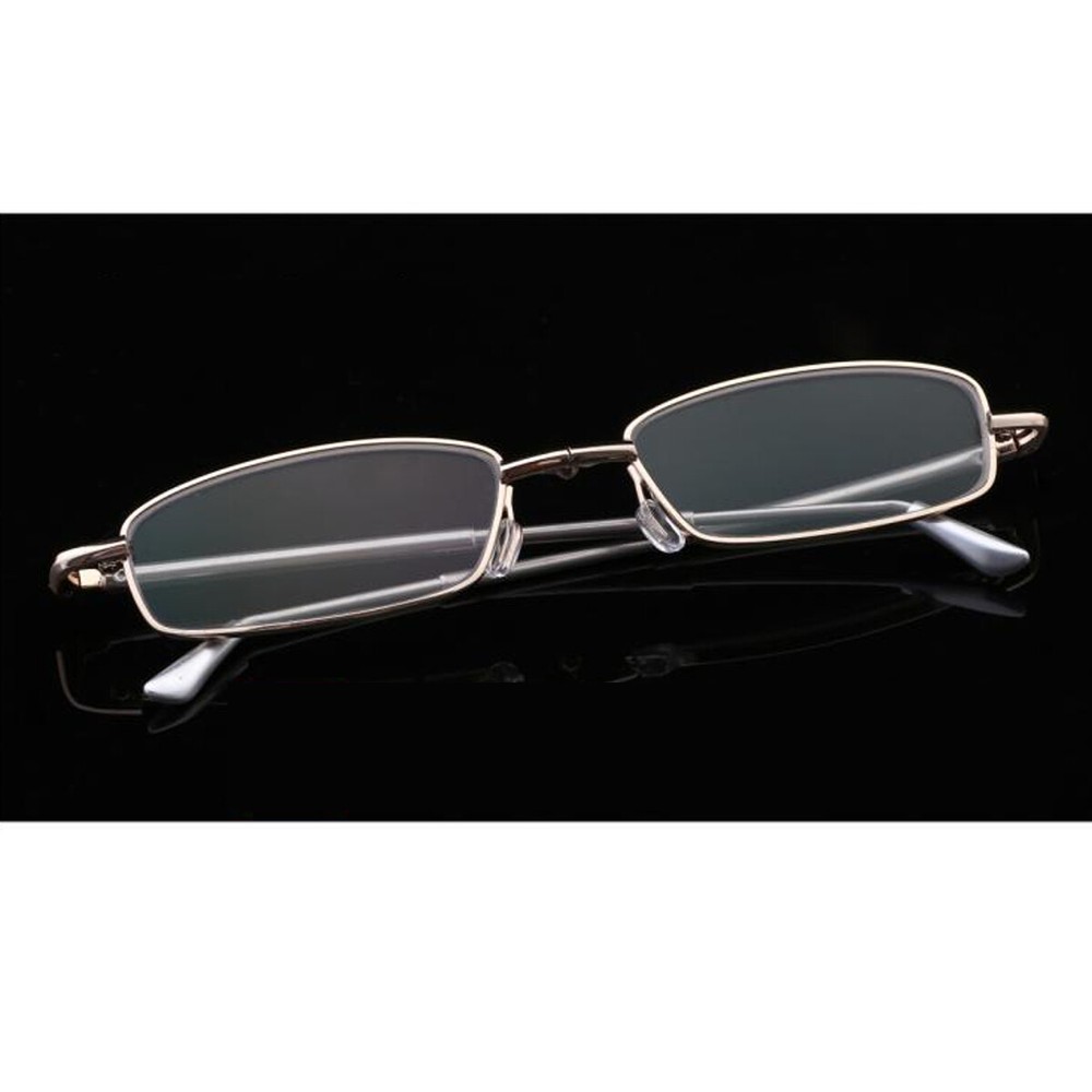 Folding Reading Glasses Telescopic Temples Light Compact Spectacles 1.0~4.0
