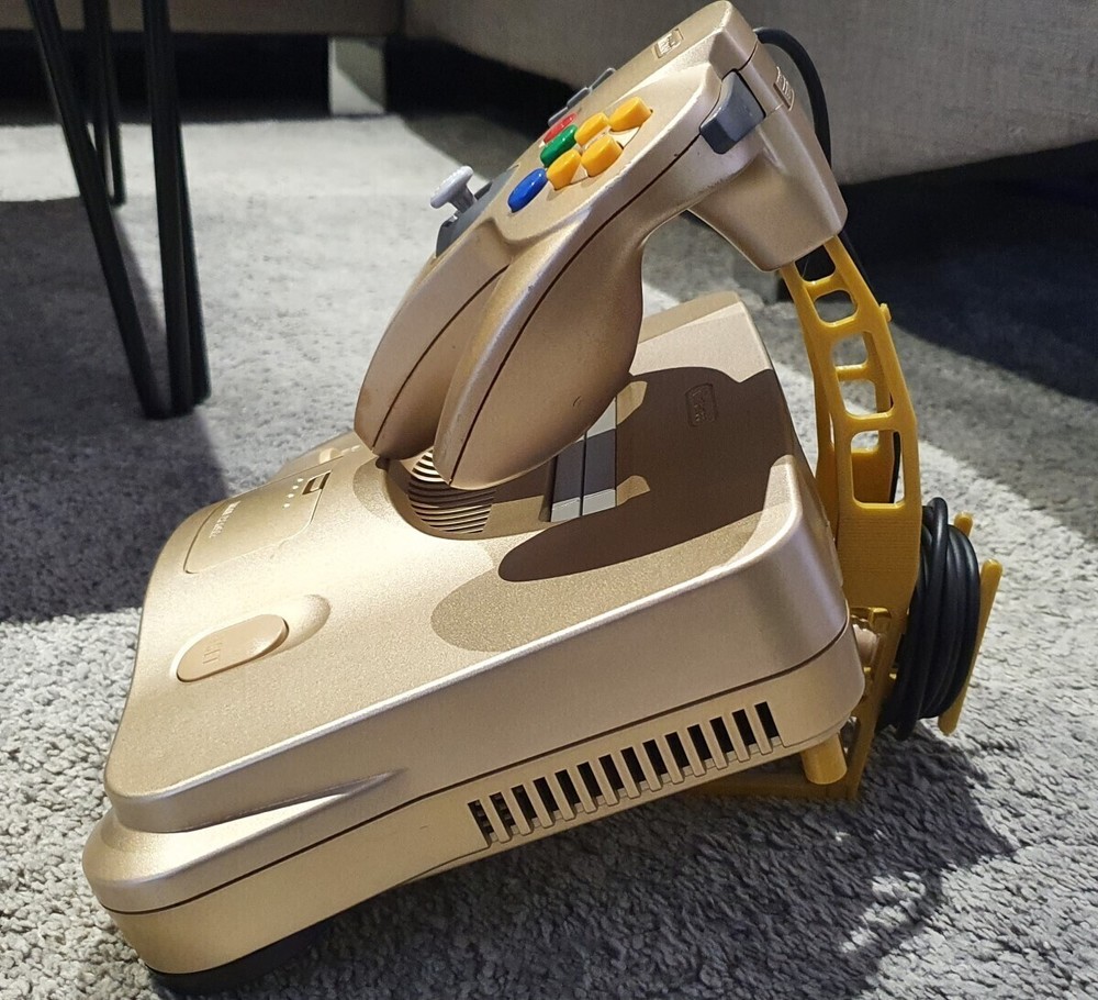 Multi-Color Console Display Stand w/ Floating Controller Mount Nintendo 64 N64