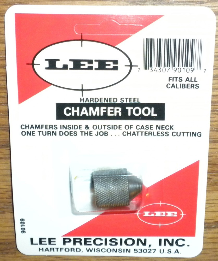 LEE Inside / Outside Case Chamfer / Deburring Tool - Case Prep - Trim FREE SHIP