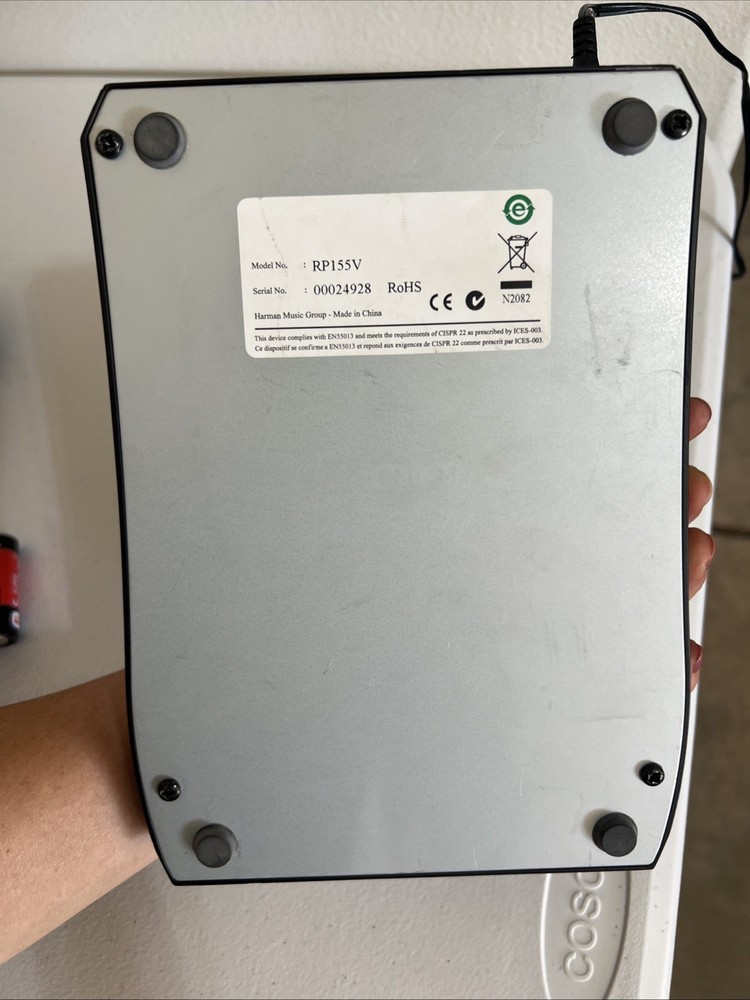 Digitech RP155V Guitar Multi Effects Processor Working Used No Adapter