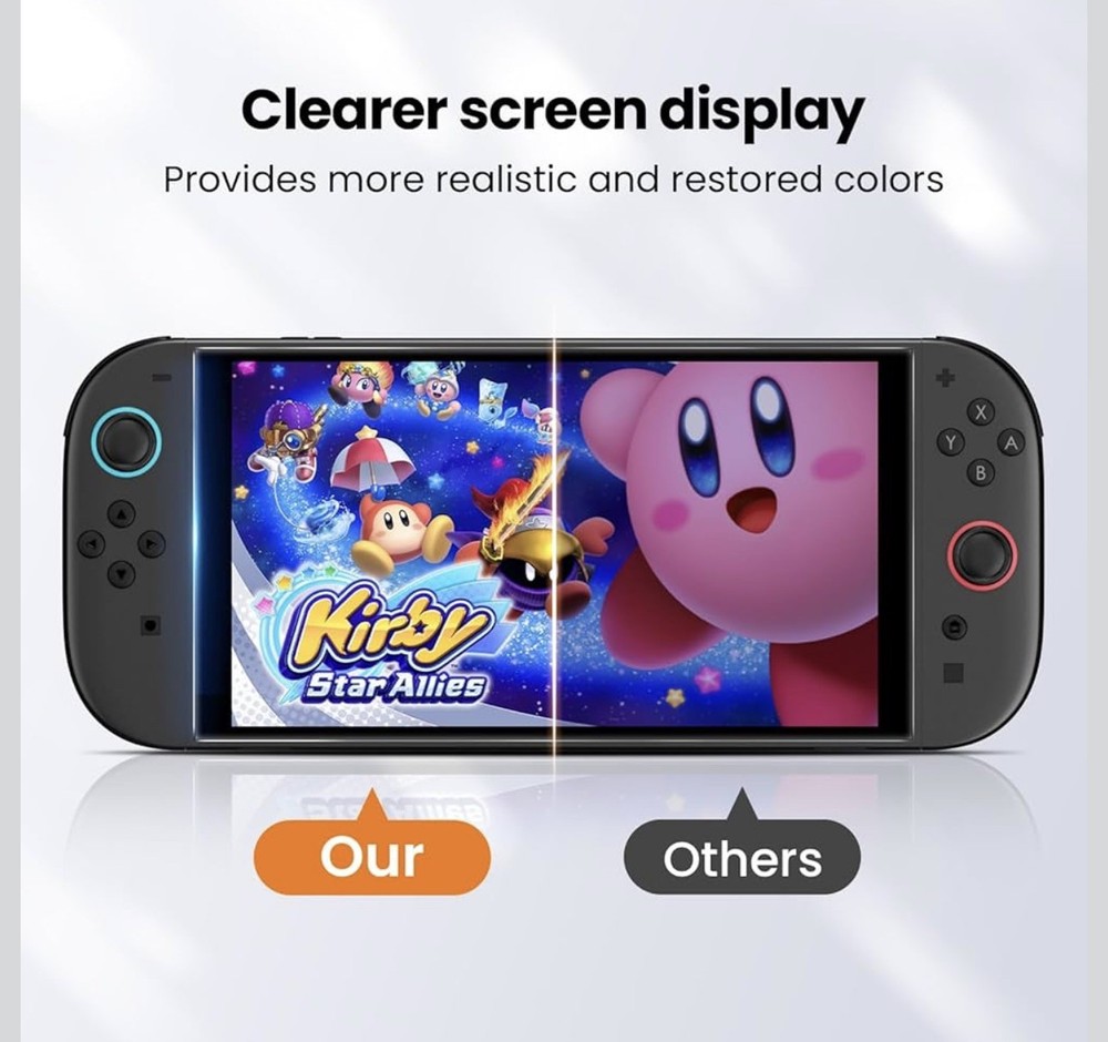 Lmcpa Nintendo Switch 2 - Glass Screen Protector - 2-pack