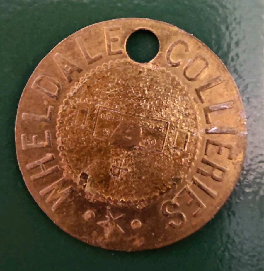 Wheldale Collieries Pit Check Tally Token