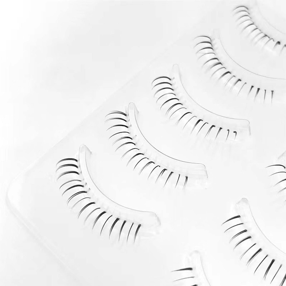 DAODER False Eyelashes Bottom Lashes Natural Look 10 pair (Pack of 1), Black