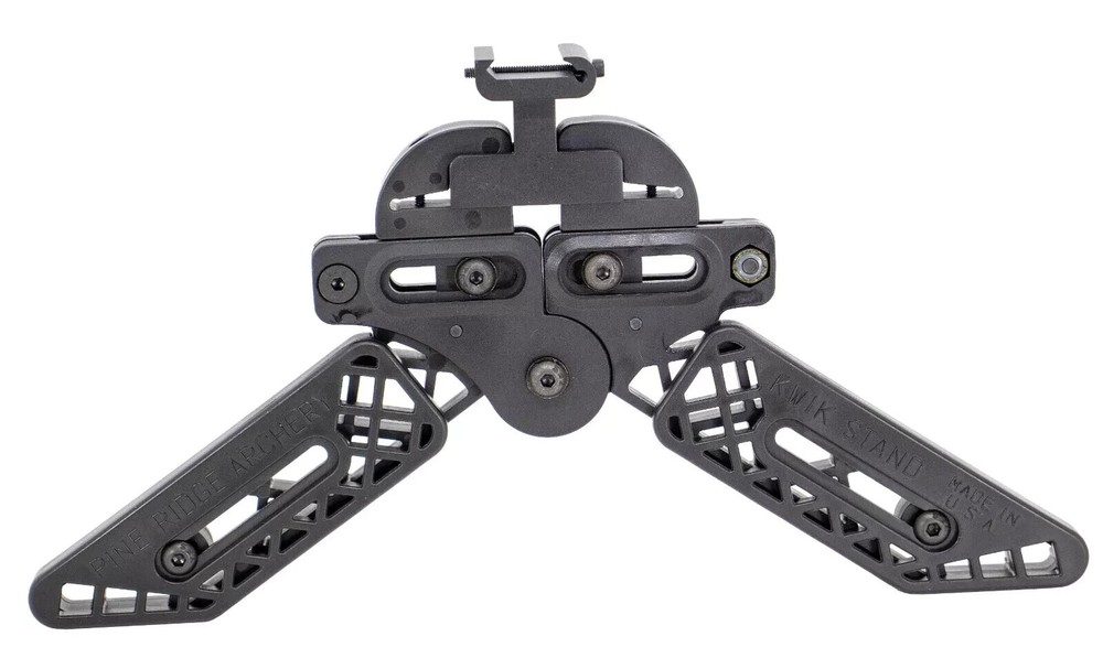 Pine Ridge Kwik Stand Rail Mount Crossbow AR Support Black 40875