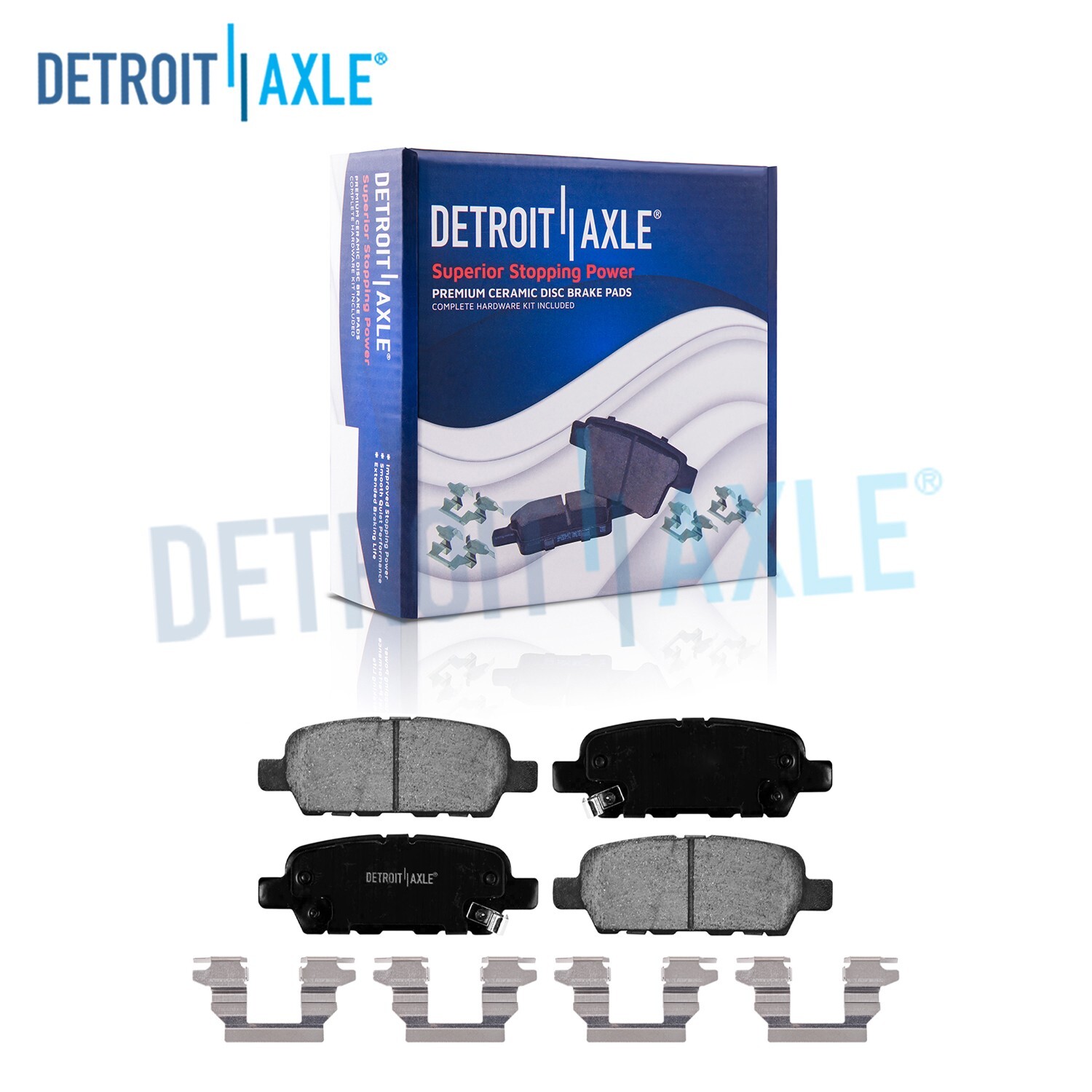 Rear Ceramic Brake Pads for Nissan Altima Rogue Maxima Murano Sentra G35 G37 Q50