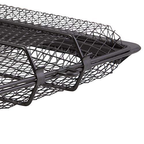 Char-Broil Non-Stick Grill Basket, Black,Silver