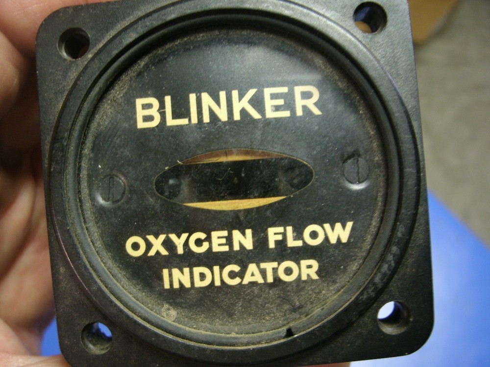 US  AIRCRAFT BLINKER  OXYGEN FLOW INDICATOR AN6029-1