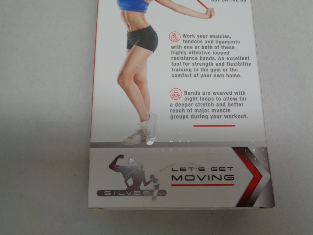 Resistance Bands New Medium & Hard By Silver One