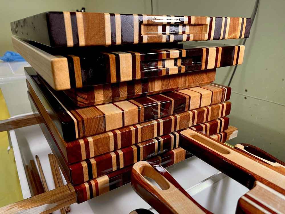 🇦🇺Hand Made Cutting Board | Serving Board | Side Grain | Exotics Timber