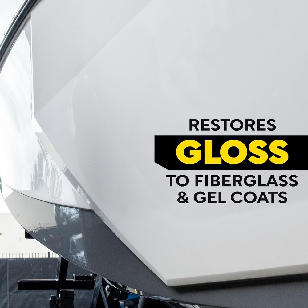 Meguiar's M6732 Marine/RV One Step Compound, Remove Oxidation, Stains,...