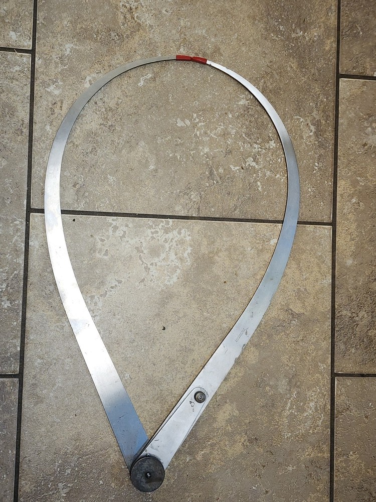 Starrett 36-24 Lock Joint Transfer Type Outside Caliper, 24" Flat Leg