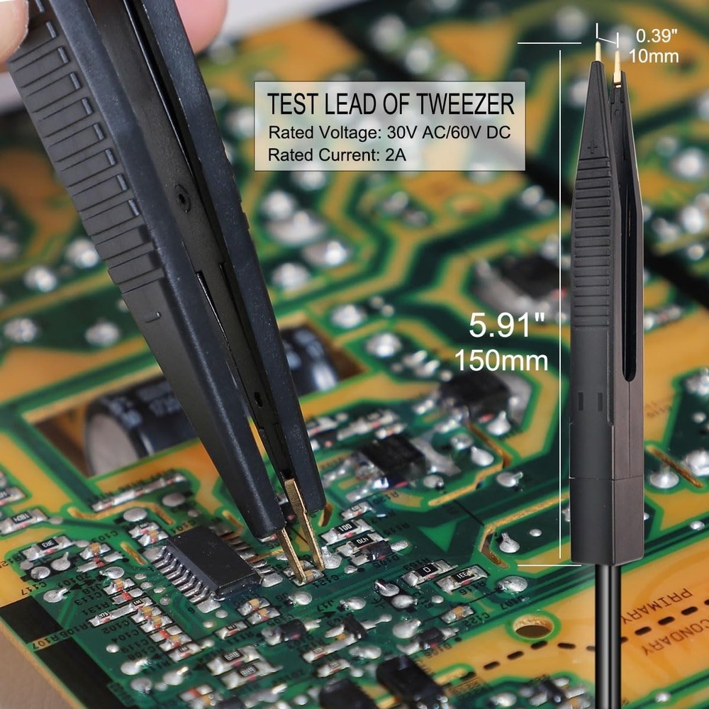 19Pcs Electrical Multimeter Test Leads Set with Alligator Clips Test HookTest Pr