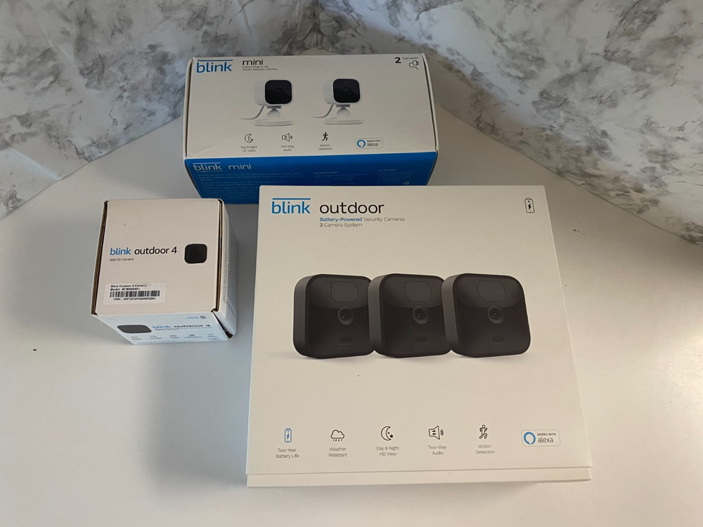 EMPTY BOX ONLY Blink Security Wireless  Camera System