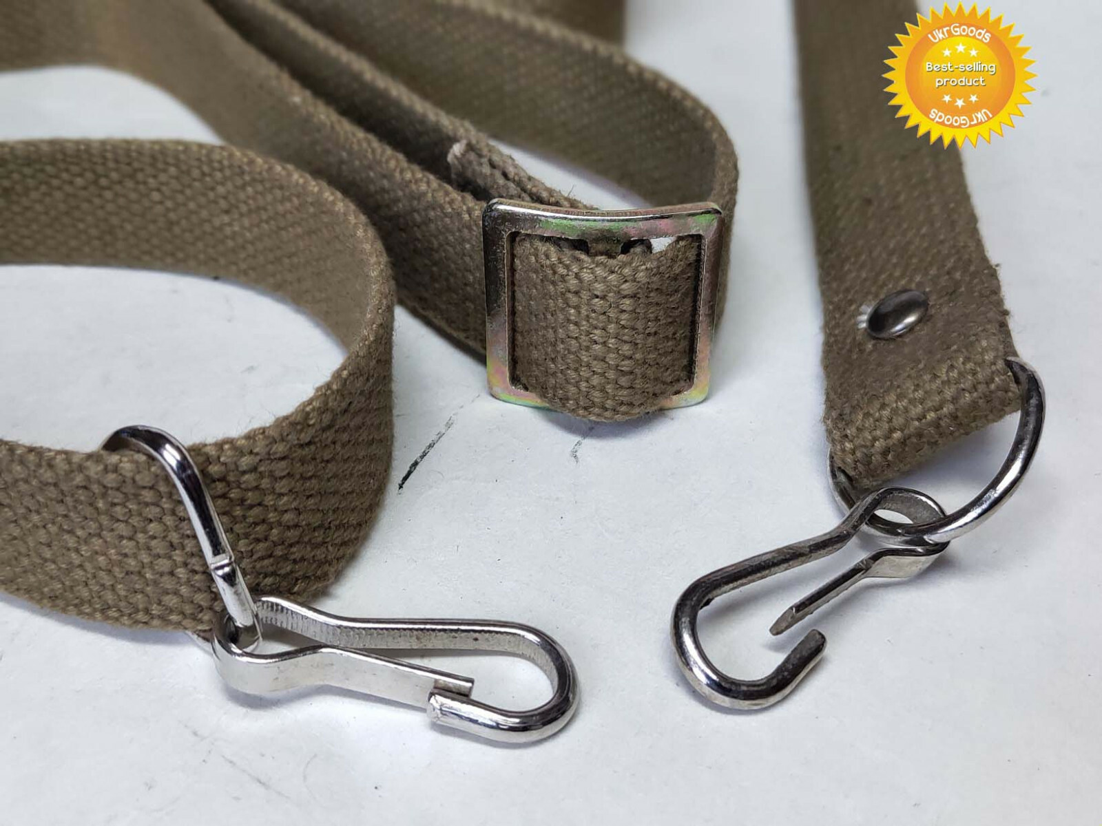 Carrying Sling Belt Two Point Soviet USSR Army Military Strap Canvas Original