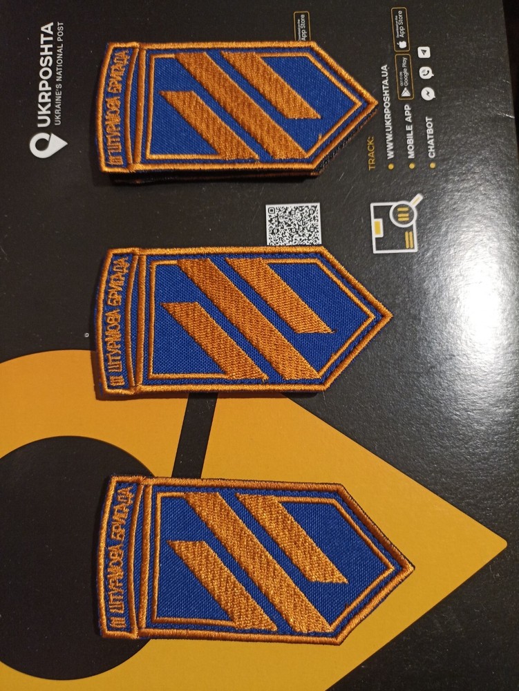 UKRAINE ARMY PATCH 3rd SEPARATE ASSAULT BRIGADE military war