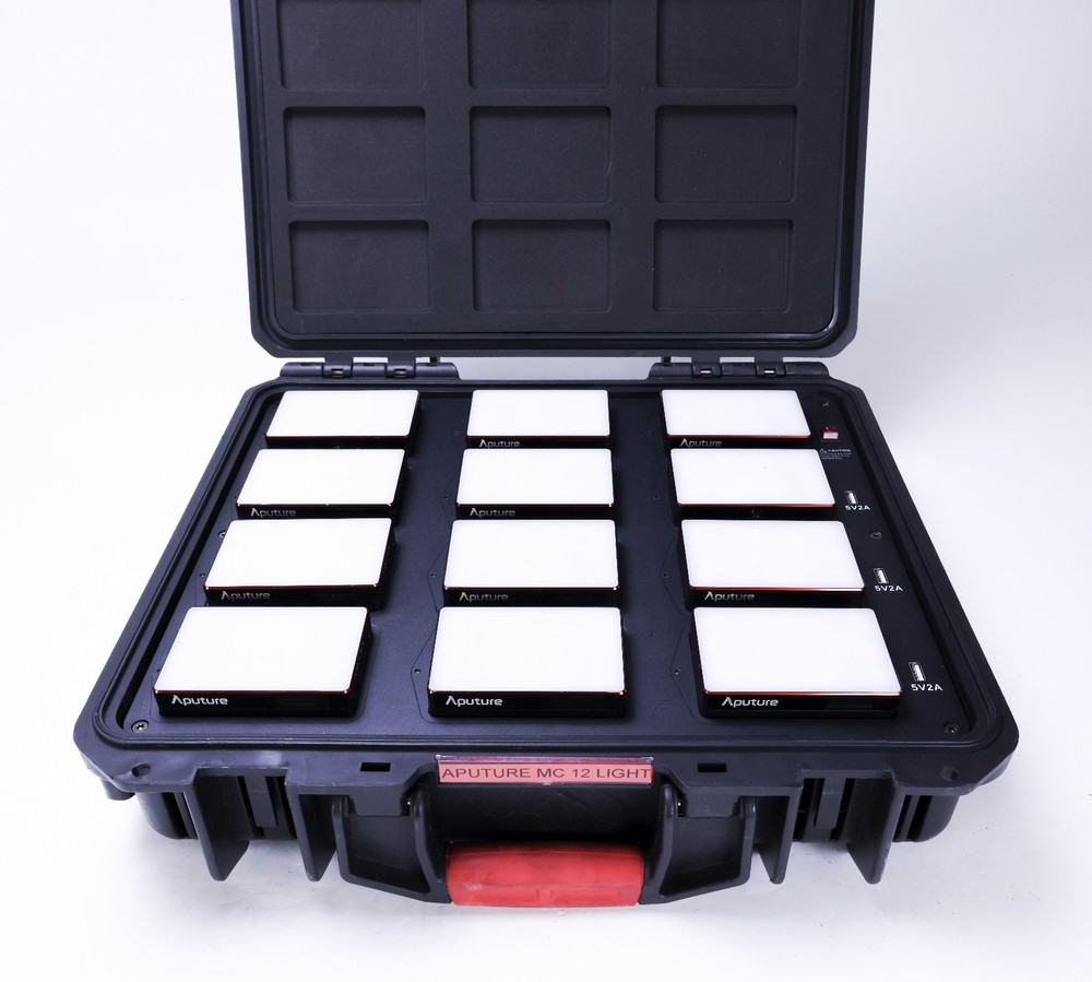 Aputure MC 12-Light Production Kit w/ Charging Case