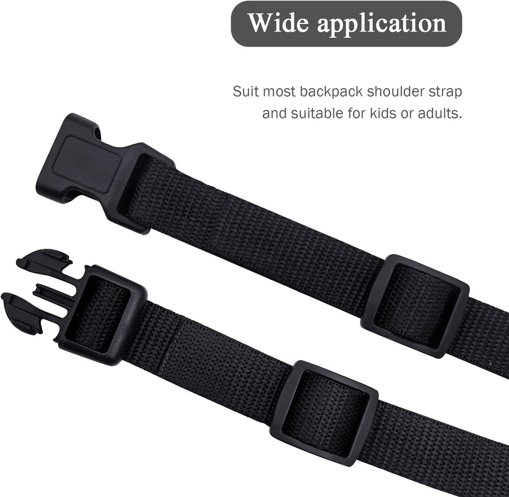 Adjustable Backpack Chest Strap Replacement Backpack Waist Strap Sternum Strap