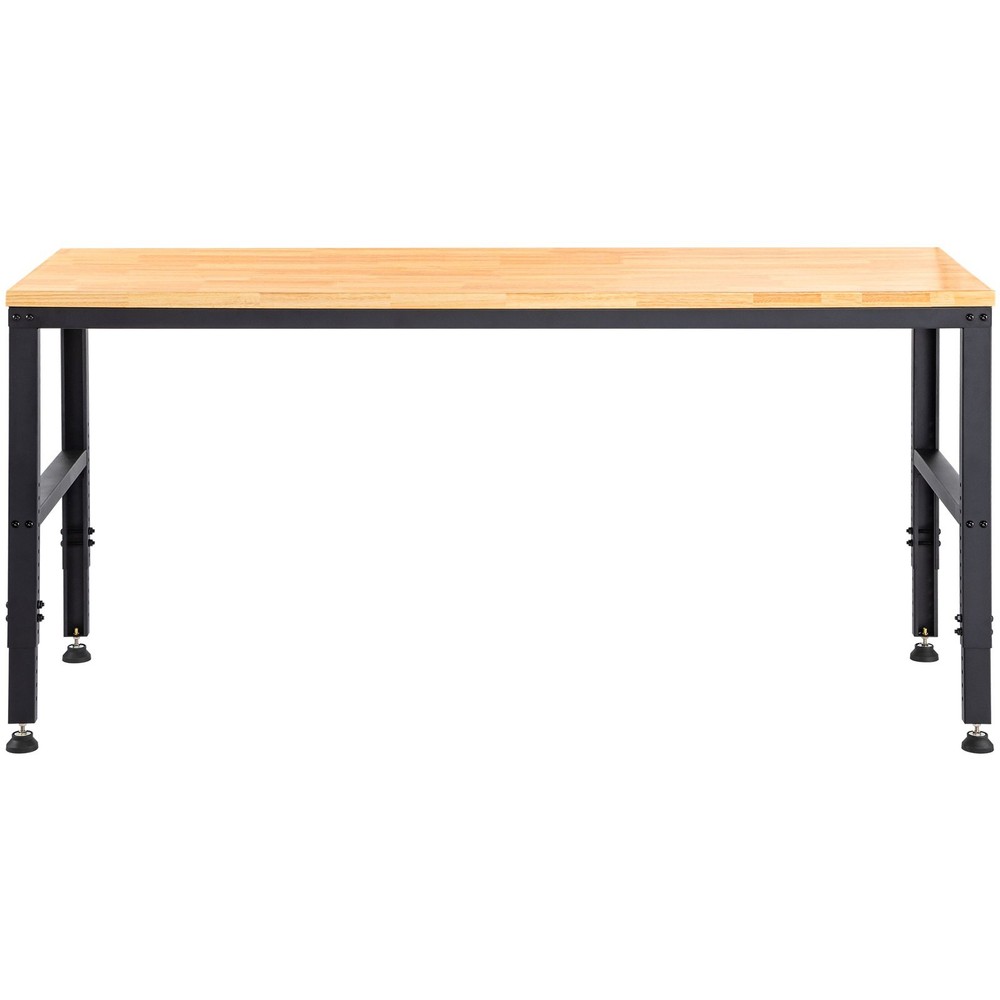 Workbench Adjustable Height, 48" L X 20" W X 38.1" H Garage Table w