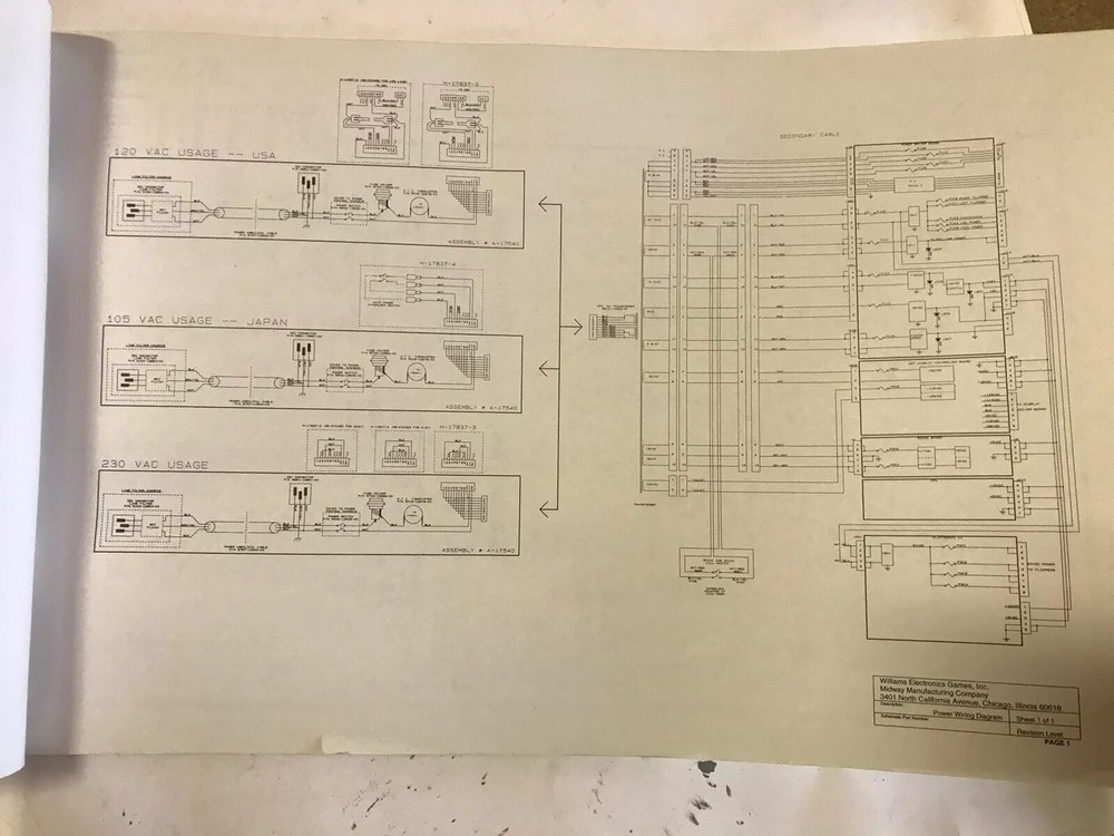 Williams WPC Schematic Manual