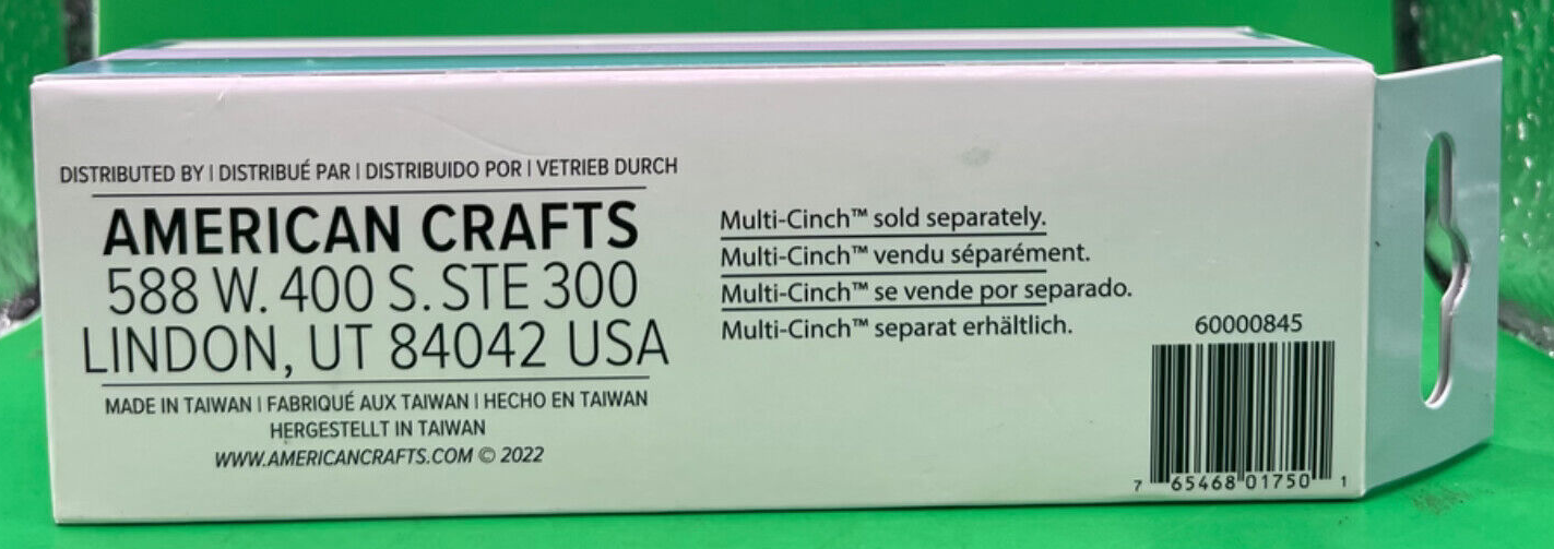 New We R Makers - Multi Cinch Collection - Cartridge - Band Punch 60000845