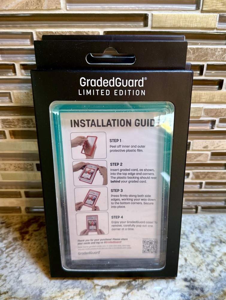 GradedGuard 🌊 Neptune PSA Graded Case Guard Protector Bumper New