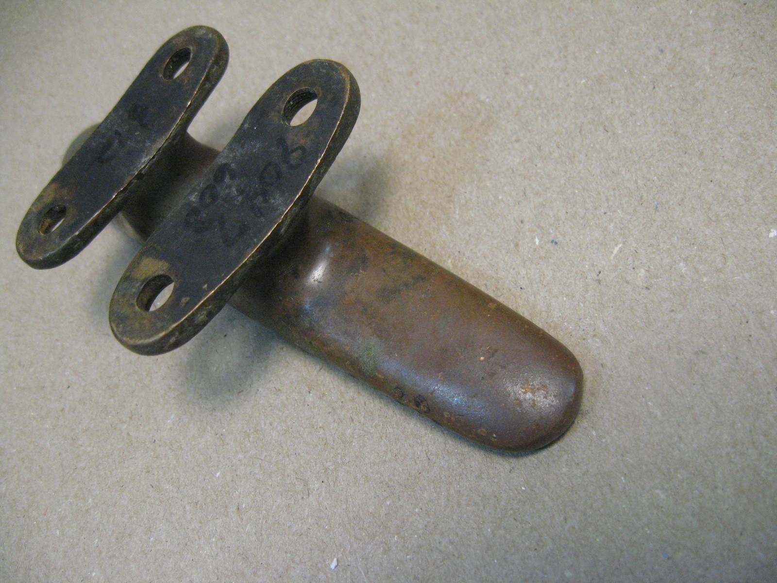 Antique Vtg 6" Solid Bronze Merriman Boat Sailboat Marine Mooring Cleat