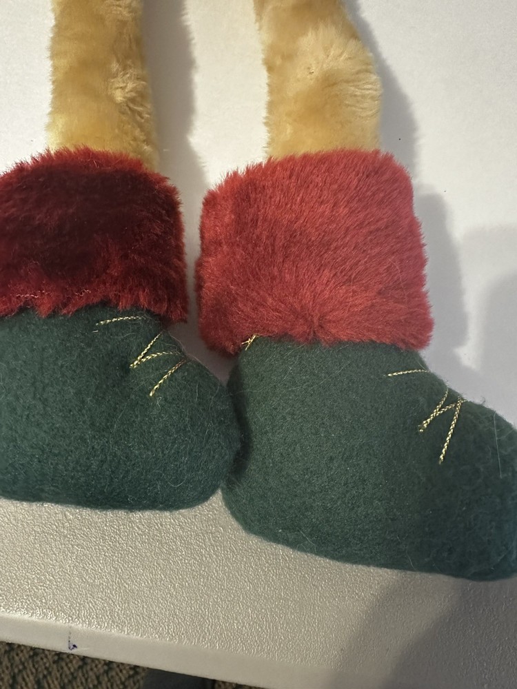 PLUSH CHRISTMAS BEAR SHELF SITTER