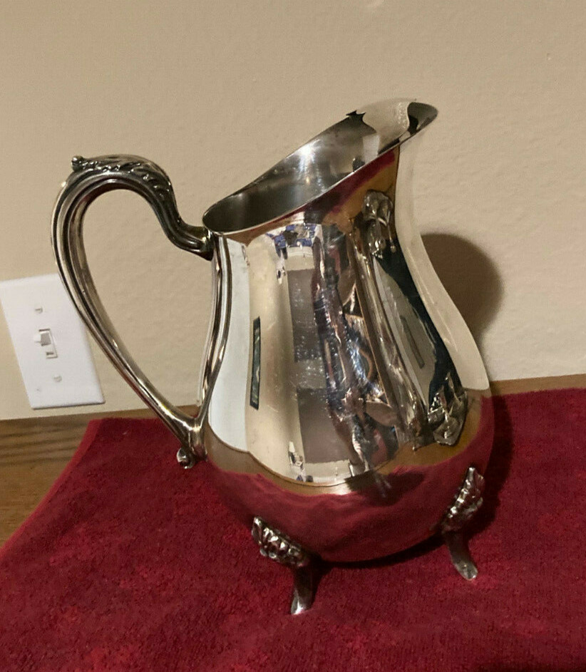 Leonard Silverplate Water Pitcher