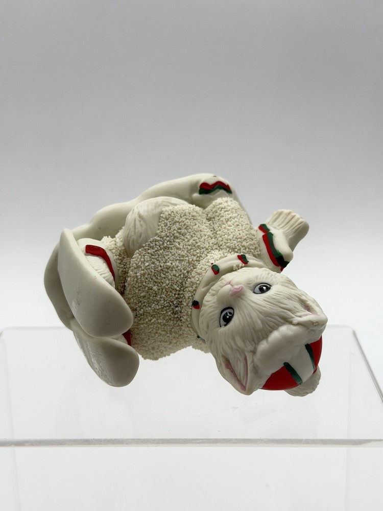 Lefton Kitty Snowflake Skiing 1992 Taiwan