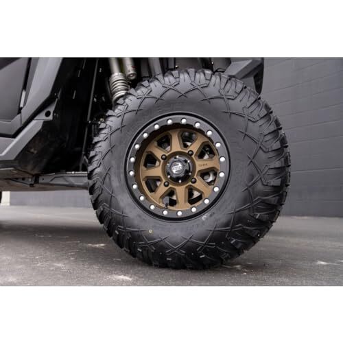 4/156 Tusk Uinta Beadlock Wheel 15x7 4.0 + 3.0 Bronze|RZR|Sportsman|