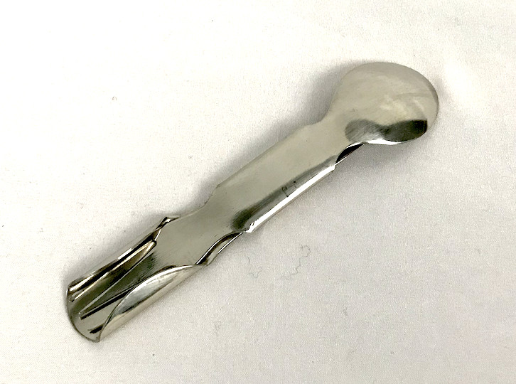 Nesting Fork, Knife, Spoon Utensil Set - 2 piece