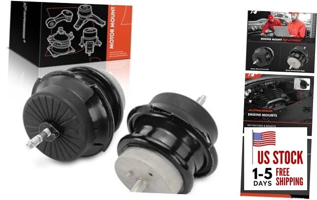 2PCS Front Left Right Engine Motor Mount Kit Compatible with Infiniti G25