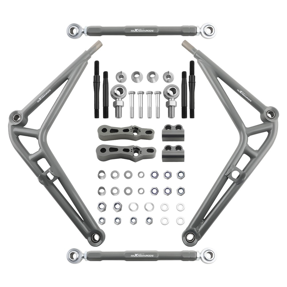 Front Steering Adjustable Drift Lower Control Arm Wide Angle Kit For BMW E36